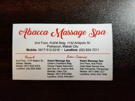 abacca spa reviews|Abacca Massage Spa .